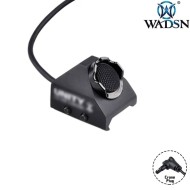 Tactical Remote Button UT BLACK 20mm rail Crane Plug WADSN (WD07058-BK-LO)