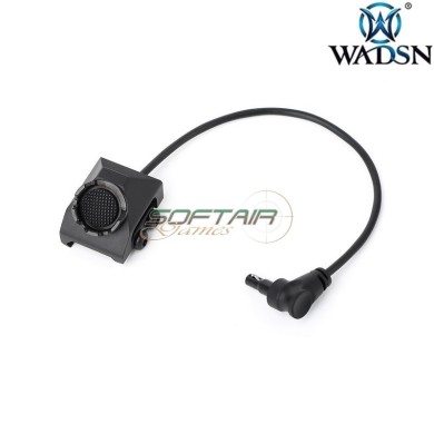 Tactical Remote Button UT BLACK 20mm rail Crane Plug WADSN (WD07058-BK-LO)
