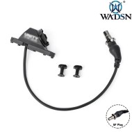 Tactical UT button LC BLACK Remote switch SF plug WADSN (WD07059-BK-LO)