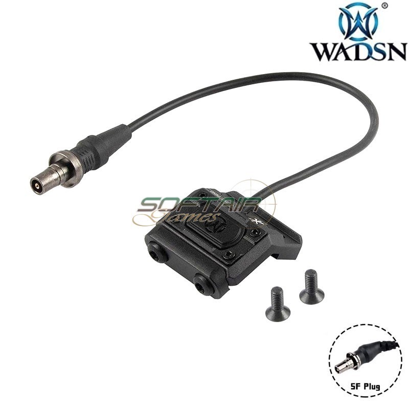 ML UT Button BLACK Tail pressure remote SF Plug WADSN (WD07016-BK-LO)