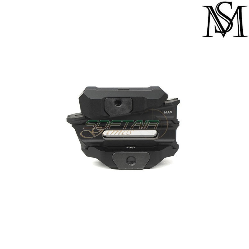AP Base ottica regolabile BLACK per T1 T2 Red Dot Mil-Sim (MS-026-BK)