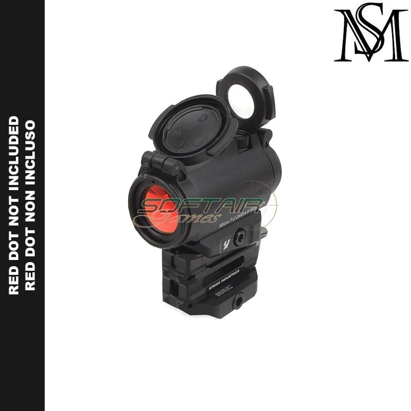 AP Base ottica regolabile BLACK per T1 T2 Red Dot Mil-Sim (MS-026-BK)