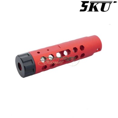 Outer Barrel RED Type A for AAP-01 pistol 5KU (5ku-abaap-007-rd)