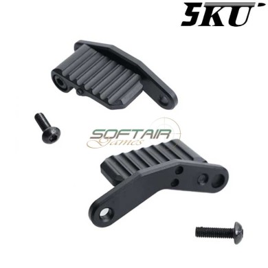 Black Aluminum Thumb Rest for AAP 01 GBB 5KU (5ku-abaap-011-bk)