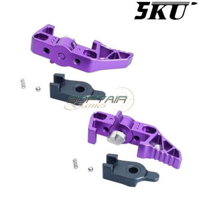 Selector switch charge handle PURPLE Type 3 for AAP-01 pistol 5KU (5ku-abaap-014-pu)