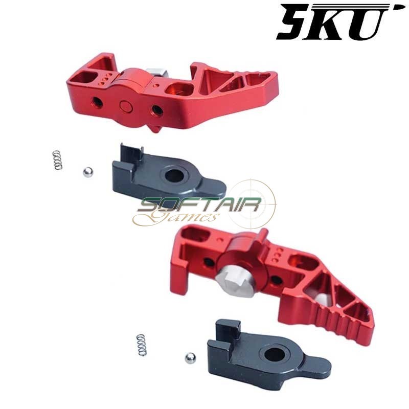 Selector switch charge handle RED Type 3 for AAP-01 pistol 5KU (5ku-abaap-014-rd)
