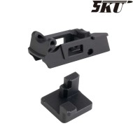 Corpo Grilletto Rinforzato in Alluminio per Action Army AAP01 5KU (5ku-abaap-023-bk)