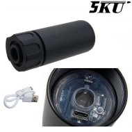 Silenziatore WARDEN Suppressor con Tracciante Spitfire 5KU (5ku-bbp-217-bk)