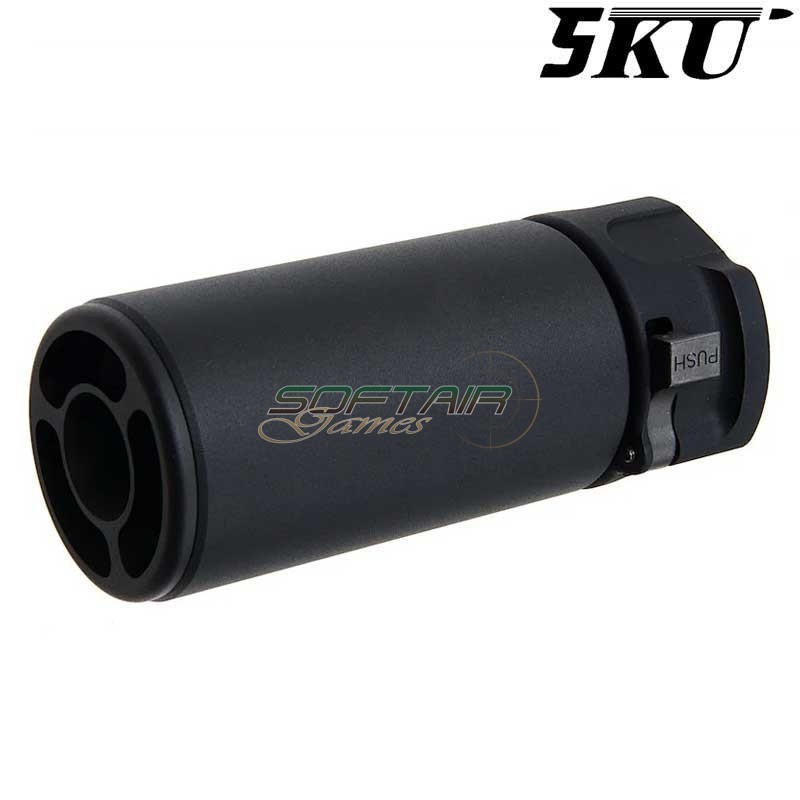 Tactical WARDEN Suppressor with Spitfire Tracer 5ku (5ku-bbp-217-bk)