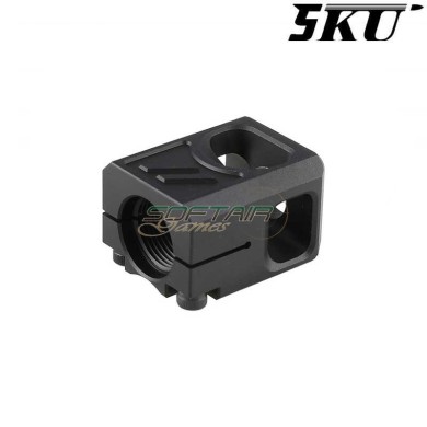 Compensator PRO V2 Type ZEV 14mm CCW Black 5KU (5ku-gb-492-bk)