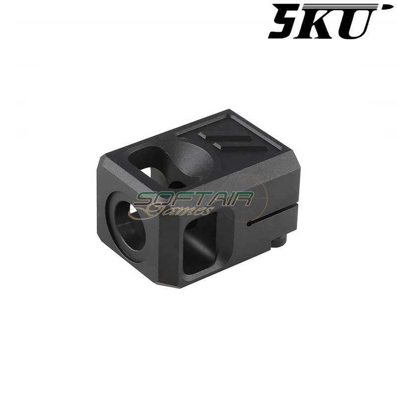 Compensator PRO V2 Type ZEV 14mm CCW Black 5KU (5ku-gb-492-bk)