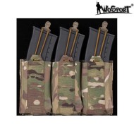 Light Pocket Triple Magazine Pouch M4/m16 Multicam Wosport (wo-042658)