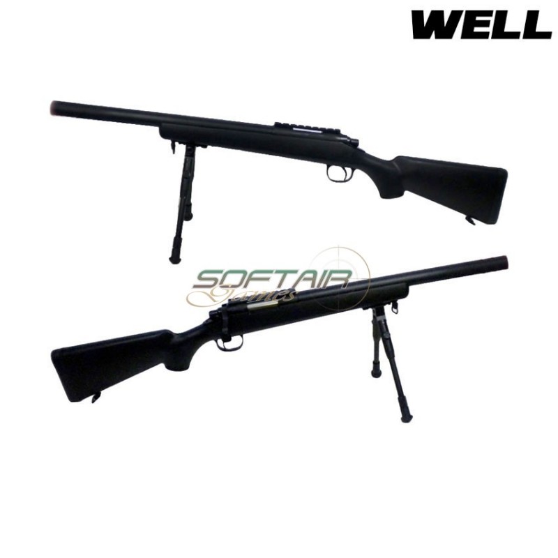 Vsr10b Short Barrel Black + Bipod Well (mb02bb) Vsr10b Short Barrel Black + Bipod Well (mb02bb)