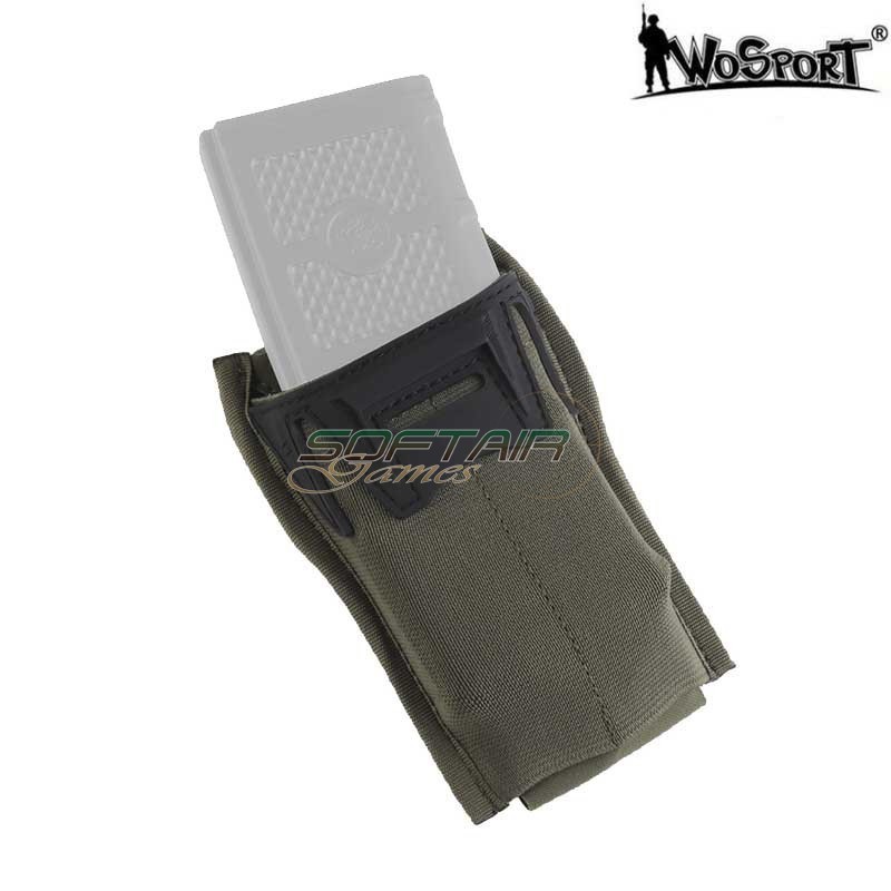 K Type 5.56 AR Magazine Pouch Ranger Green Wosport (wo-044680)