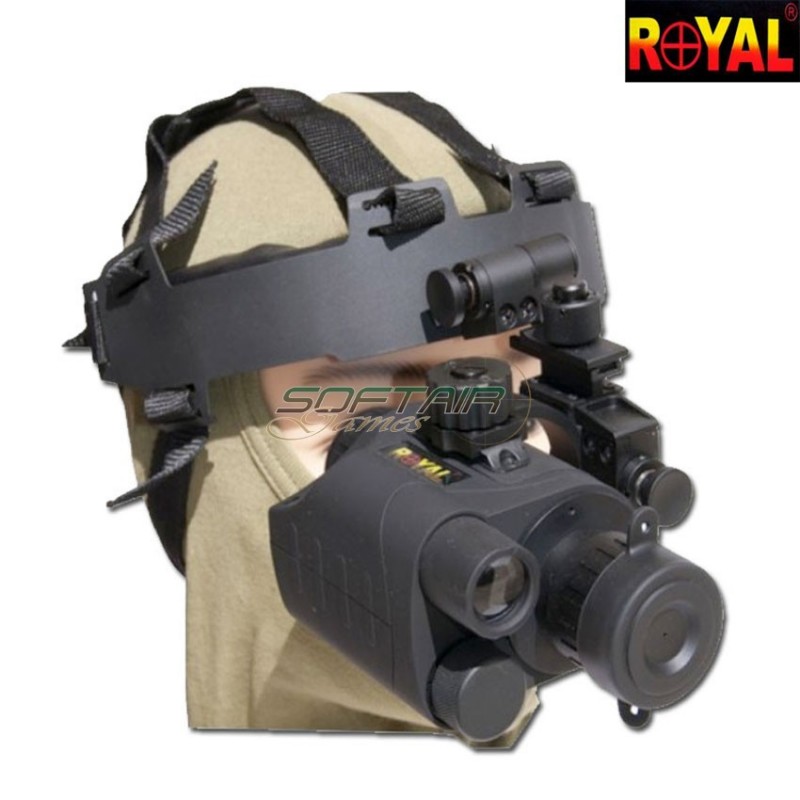 Night Vision With Attack Cranial And Light 3x Royal (v55)