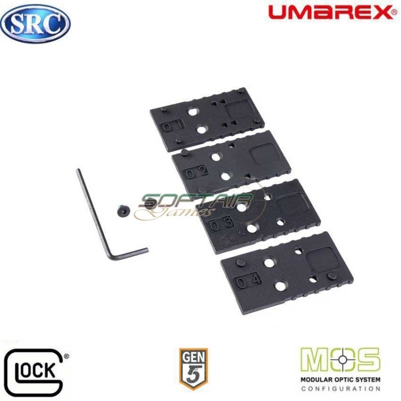 Pistola a Co2 Glock 19 gen.5 MOS Black Gbb Umarex (um-2.6552)