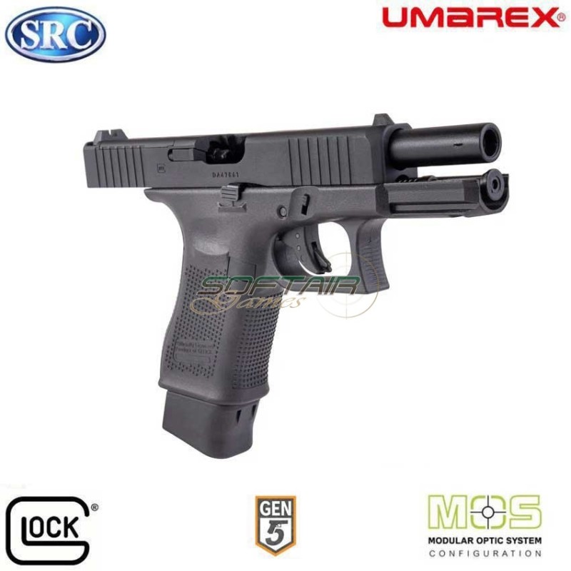 Pistola a Co2 Glock 19 gen.5 MOS Black Gbb Umarex (um-2.6552)