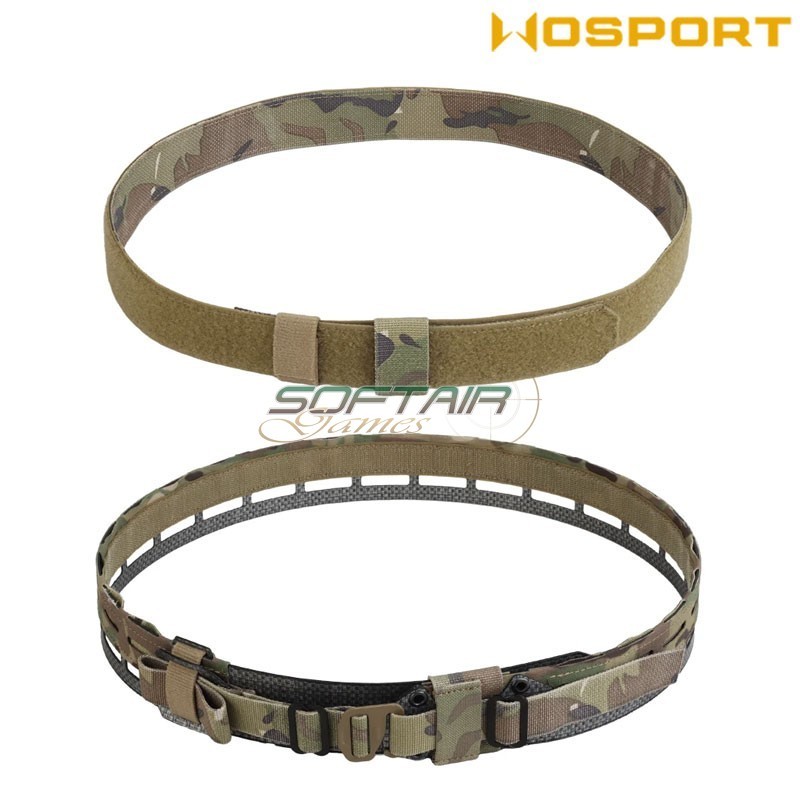 Tactical Belt Lightweight RANGER GREEN WoSport (042644)