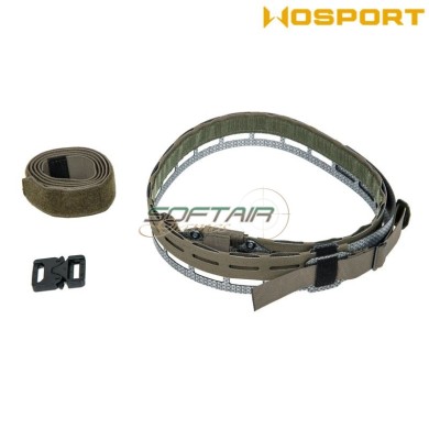 Tactical Belt Lightweight RANGER GREEN WoSport (042644)