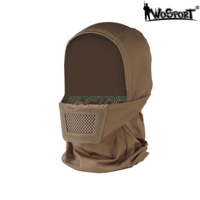 Passamontagna Knight Headgear Tan Wosport (wo-ma205t)