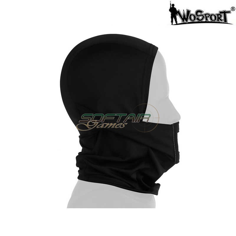 Knight Headgear Balaclava Black Wosport (wo-ma205b)