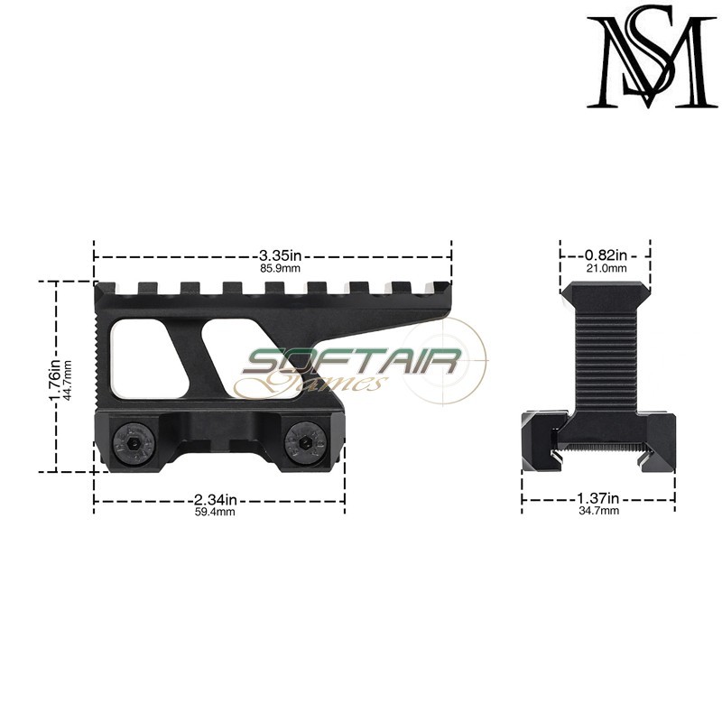 Lerna Mount GB Style for Eotech Mil-Sim (MS-2020)