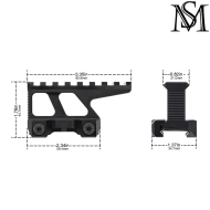 Lerna Mount GB Style per Eotech Mil-Sim (MS-2020)