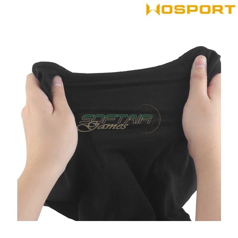 Passamontagna Tattico Traspirante Nero Wosport  (Wo-Ma208b)