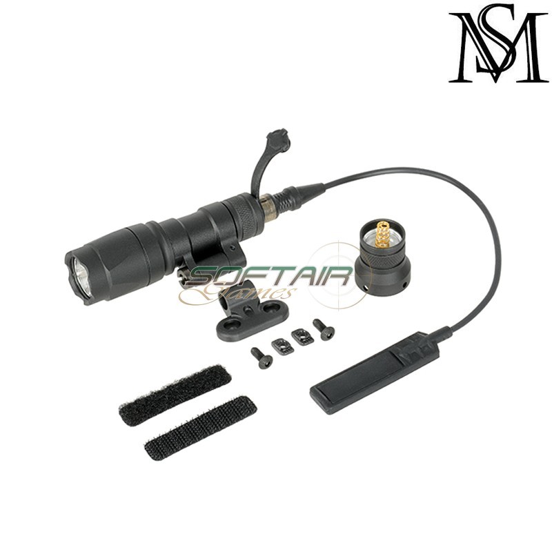 Flashlight M340A SF Scout Light Pro two control kit BLACK Mil-Sim (MS-4051-BK) Flashlight M340A SF Scout Light Pro two control kit BLACK Mil-Sim (MS-4051-BK)