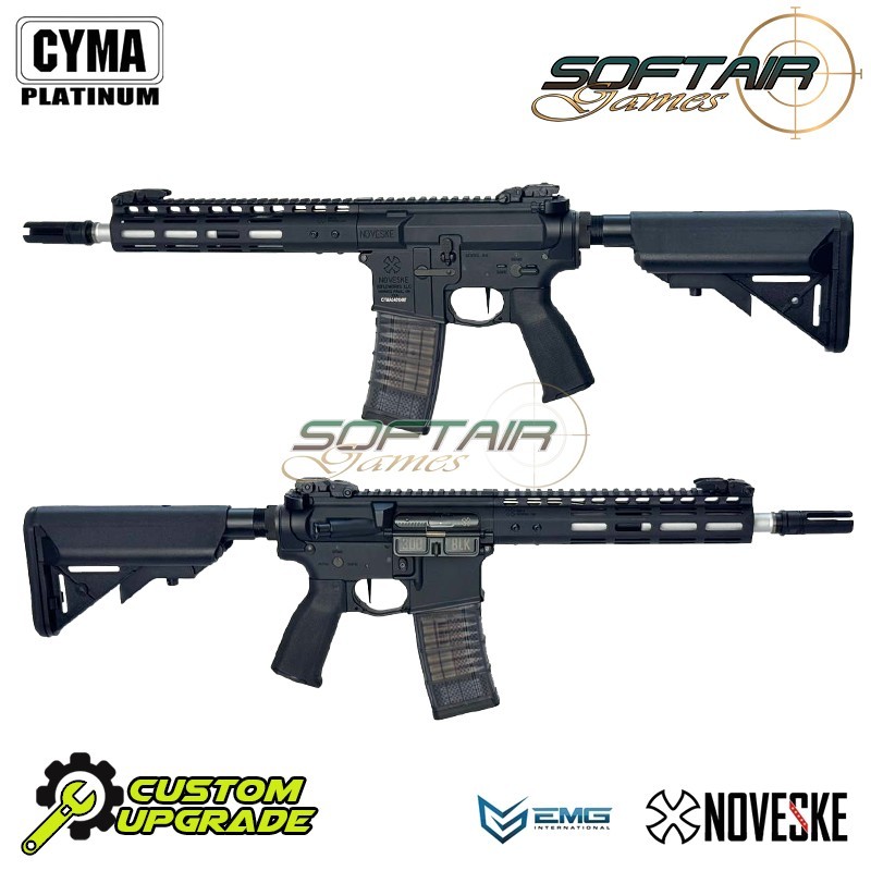 Electric rifle CUSTOM 25bb/s Noveske 10.5" Gen III Shorty EMG by CYMA Platinum (sgw-N4-10-bk)