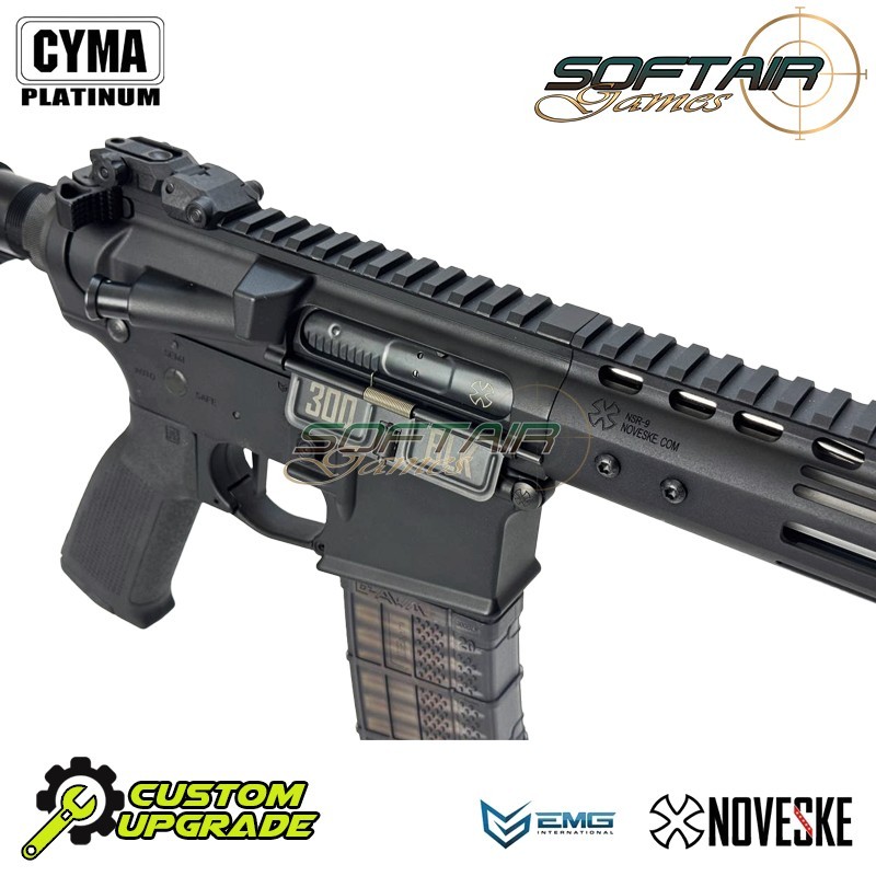 Fucile Elettrico CUSTOM 25bb/s Noveske 10.5" Gen III Shorty EMG by CYMA Platinum (sgw-N4-10-bk)