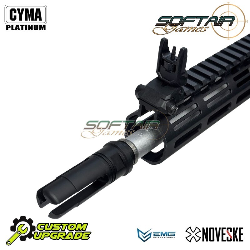 Fucile Elettrico CUSTOM 25bb/s Noveske 10.5" Gen III Shorty EMG by CYMA Platinum (sgw-N4-10-bk)
