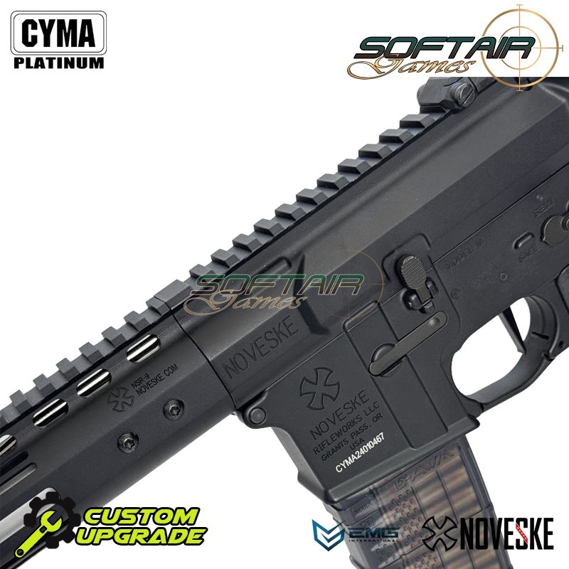 Electric rifle CUSTOM 25bb/s Noveske 10.5" Gen III Shorty EMG by CYMA Platinum (sgw-N4-10-bk)