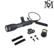 Torcia M640U SF Scout Light Pro two control kit BLACK Mil-Sim (MS-4054-BK) Torcia M640U SF Scout Light Pro two control kit BLACK Mil-Sim (MS-4054-BK)