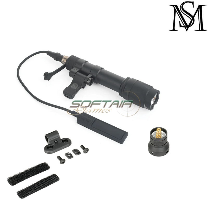 Flashlight M640C SF Scout Light Pro two control kit BLACK Mil-Sim (MS-4052-BK) Flashlight M640C SF Scout Light Pro two control kit BLACK Mil-Sim (MS-4052-BK)