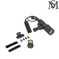 Flashlight M340B SF Scout Light Pro two control kit BLACK Mil-Sim (MS-4055-BK) Flashlight M340B SF Scout Light Pro two control kit BLACK Mil-Sim (MS-4055-BK)