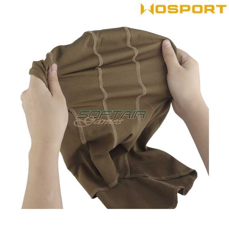 Passamontagna Tattico Traspirante Tan Wosport  (Wo-Ma208t)