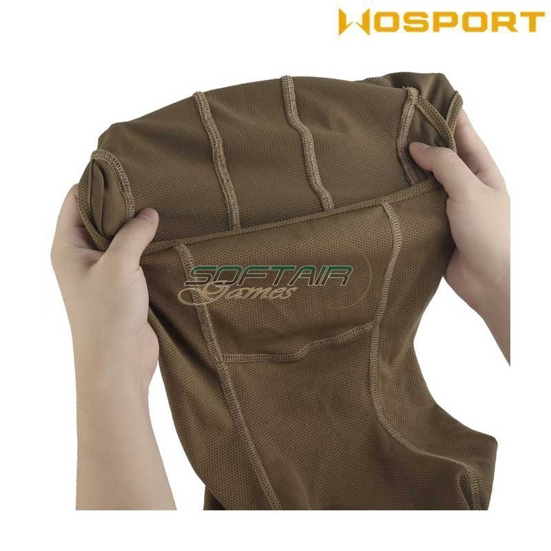 Tactical Breathable Balaclava Tan Wosport (Wo-Ma208t)