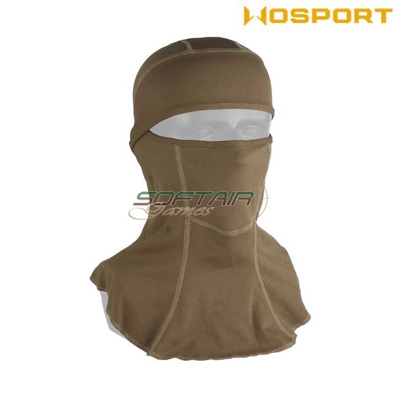 Tactical Breathable Balaclava Tan Wosport (Wo-Ma208t)