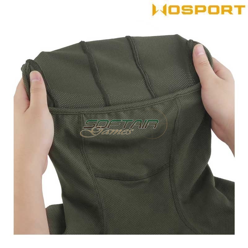 Tactical Breathable Balaclava Olive Drab Wosport (Wo-Ma208v)