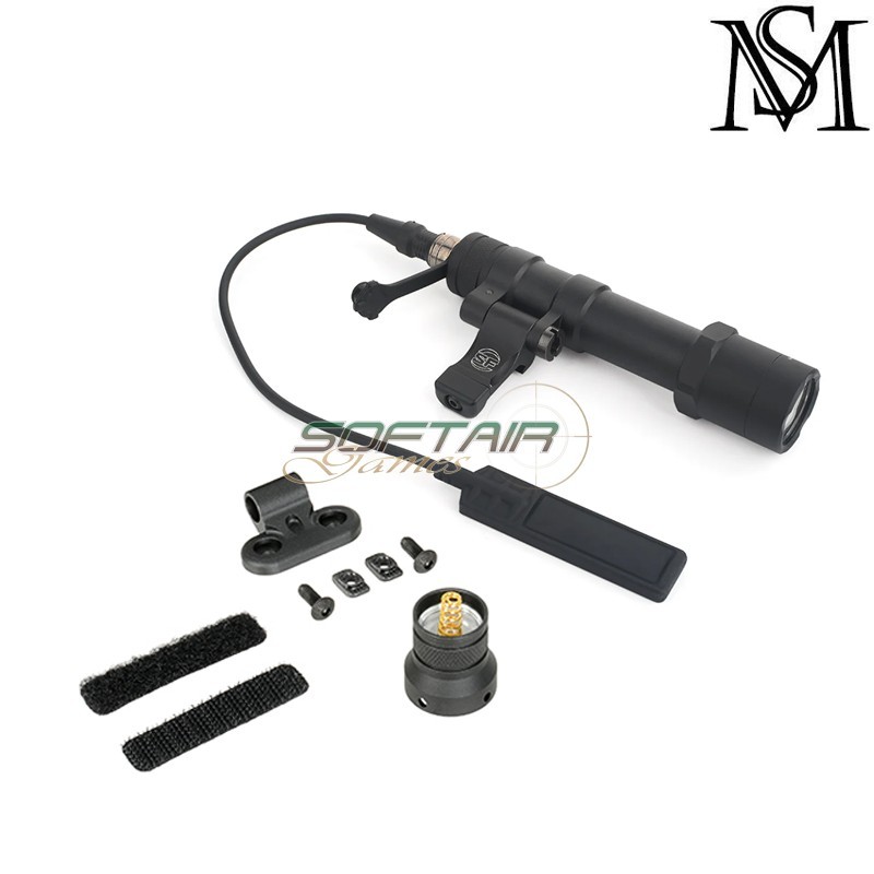Torcia M640B SF Scout Light Pro two control kit BLACK Mil-Sim (MS-4056-BK)
