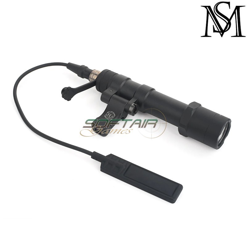 Torcia M640B SF Scout Light Pro two control kit BLACK Mil-Sim (MS-4056-BK)