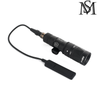 Flashlight M340W SF Scout Light Pro Strobe two control kit BLACK Mil-Sim (MS-4057-BK) Flashlight M340W SF Scout Light Pro Strobe two control kit BLACK Mil-Sim (MS-4057-BK)