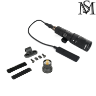 Flashlight M340W SF Scout Light Pro Strobe two control kit BLACK Mil-Sim (MS-4057-BK) Flashlight M340W SF Scout Light Pro Strobe two control kit BLACK Mil-Sim (MS-4057-BK)