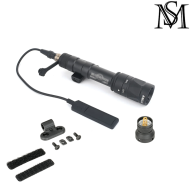 Torcia M640W SF Scout Light Pro Strobo two control kit BLACK Mil-Sim (MS-4058-BK) Torcia M640W SF Scout Light Pro Strobo two control kit BLACK Mil-Sim (MS-4058-BK)