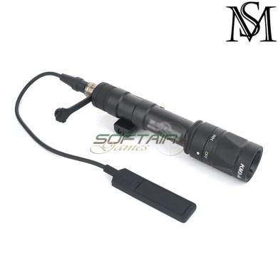 Flashlight M640W SF Scout Light Pro Strobe two control kit BLACK Mil-Sim (MS-4058-BK)
