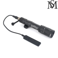 Torcia M640W SF Scout Light Pro Strobo two control kit BLACK Mil-Sim (MS-4058-BK) Torcia M640W SF Scout Light Pro Strobo two control kit BLACK Mil-Sim (MS-4058-BK)