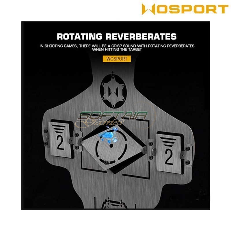 Half Body Metal Target Wosport  (wo-tg37)