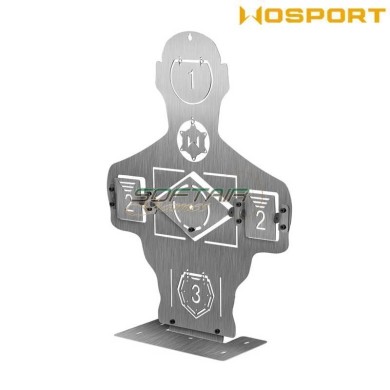 Half Body Metal Target Wosport  (wo-tg37)