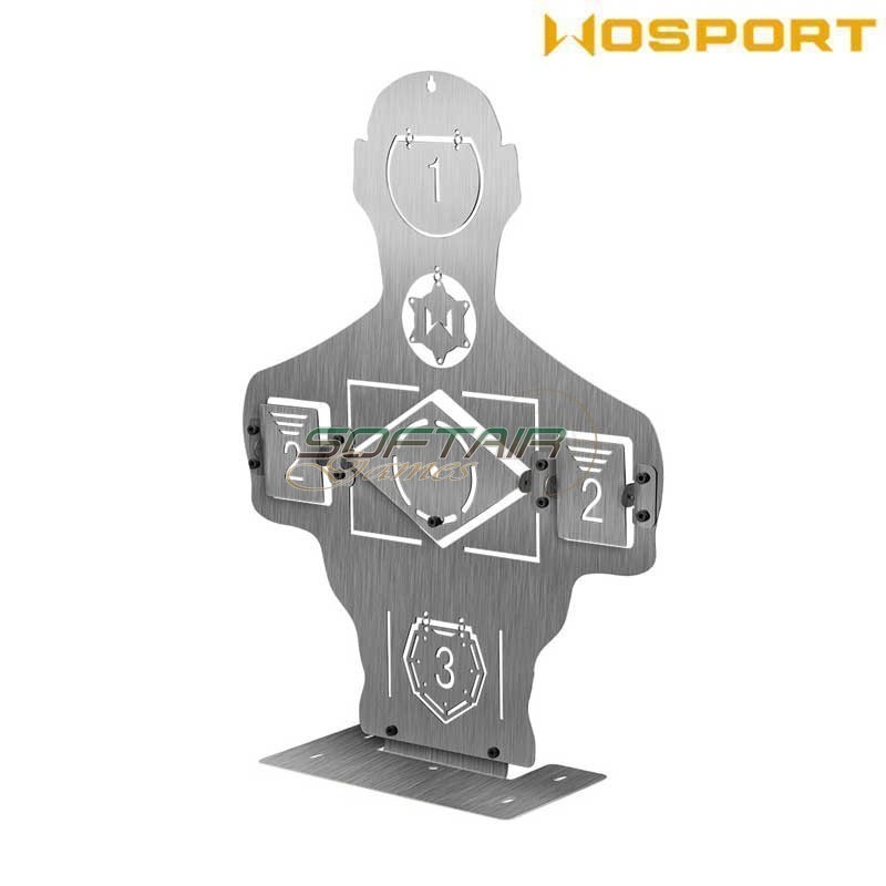 Half Body Metal Target Wosport  (wo-tg37)